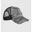 Gorra bicolor color camuflaje gris / negro. 